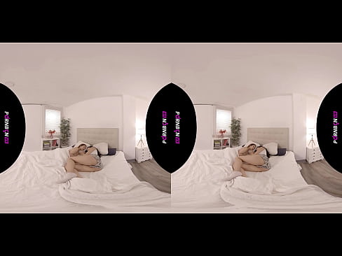 ❤️ PORNBCN VR Deux jeunes lesbiennes se réveillent excitées dans la réalité virtuelle 4K 180 3D Geneva Bellucci Katrina Moreno ❤️ Porno à noi ❌️❤